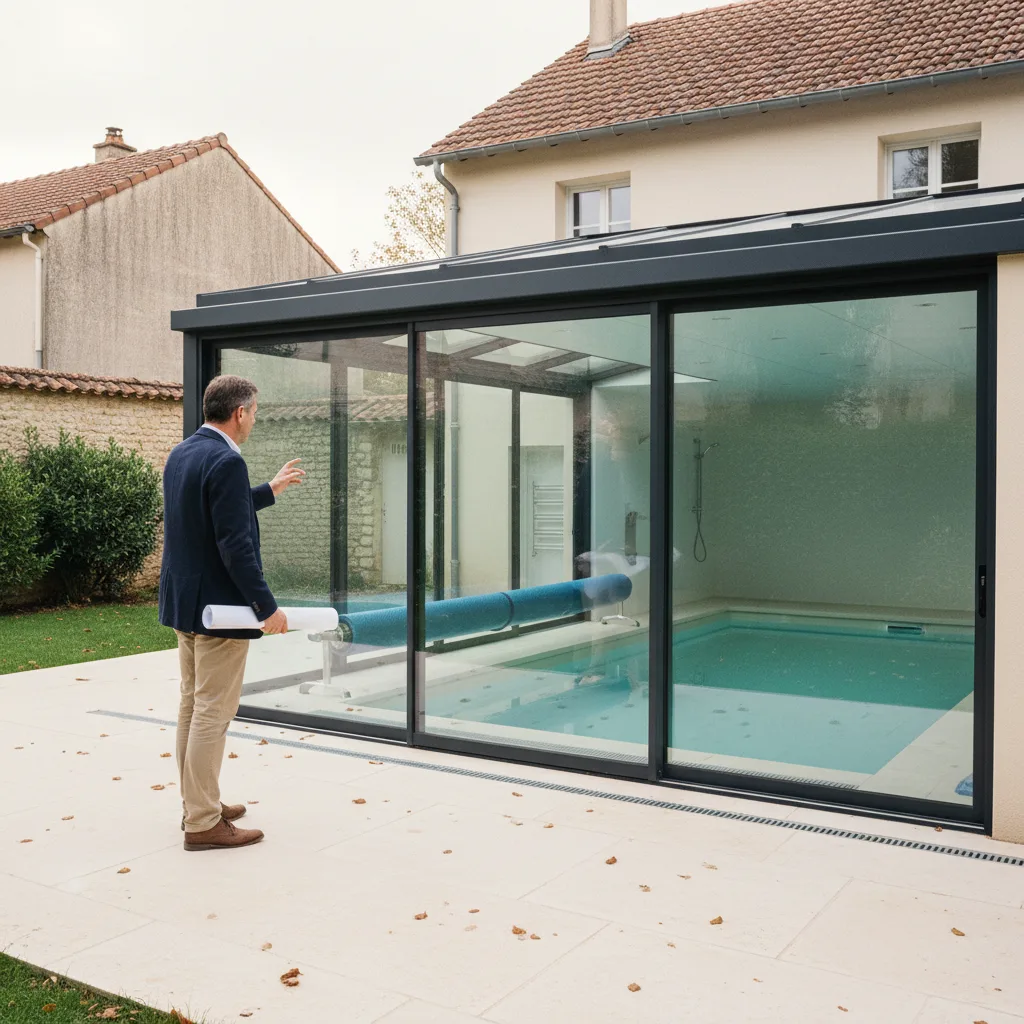 Intégrer une piscine couverte à une maison existante